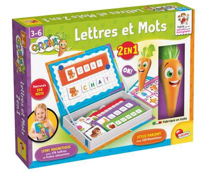 Lisciani Carotina Letters Et Mots 2En1