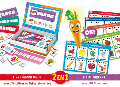 Lisciani Carotina Letters Et Mots 2En1