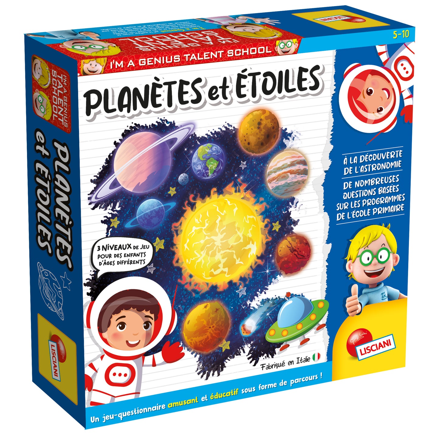 Lisciani Giochai Genius PLANETES ET ETOILES