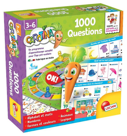 Lisciani Giochi Li Carotina 1000 Questions