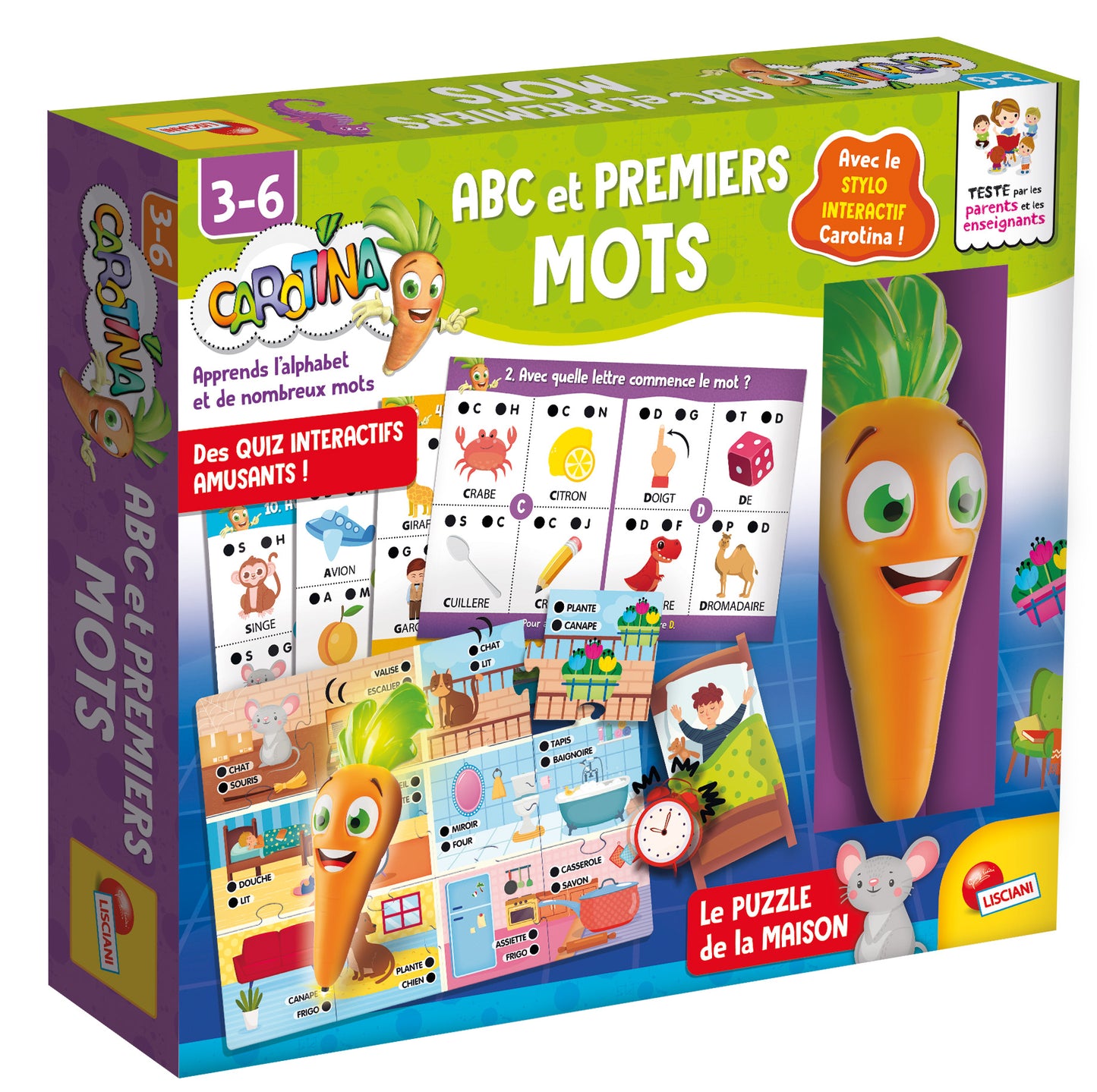 Lisciani Carotina ABC Et Premier Mots