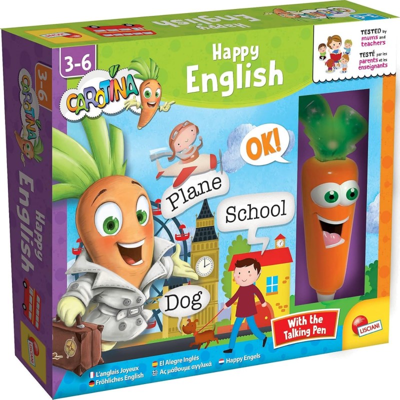 Lisciani Giochi Carotina Happy English