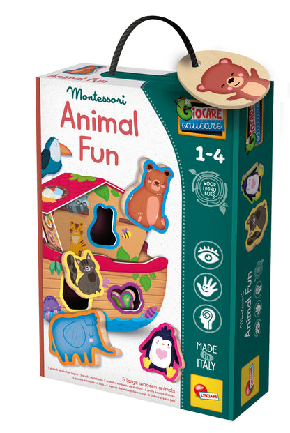 Lisciani Giochi Montessori Baby Animal Fun
