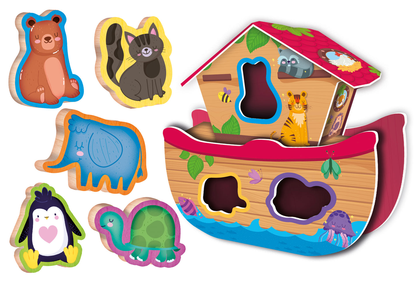 Lisciani Giochi Montessori Baby Animal Fun