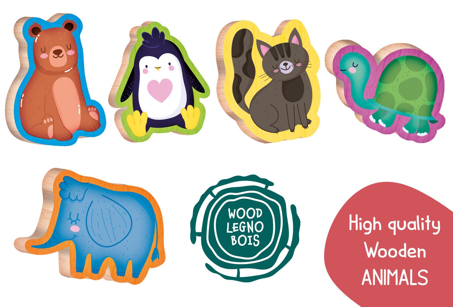 Lisciani Giochi Montessori Baby Animal Fun