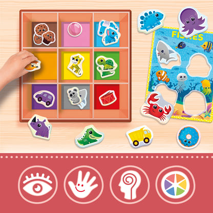 Lisciani Giochi Montessori Baby Box Colors with Case