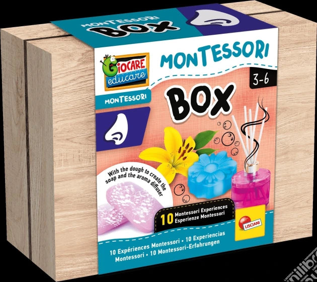 Lisciani MONTESSORI WOODEN BOX EXPERIENCE