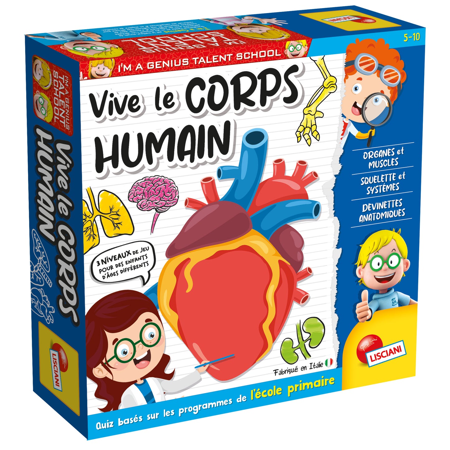 Lisciani Giochi Vive Le Corps Humain