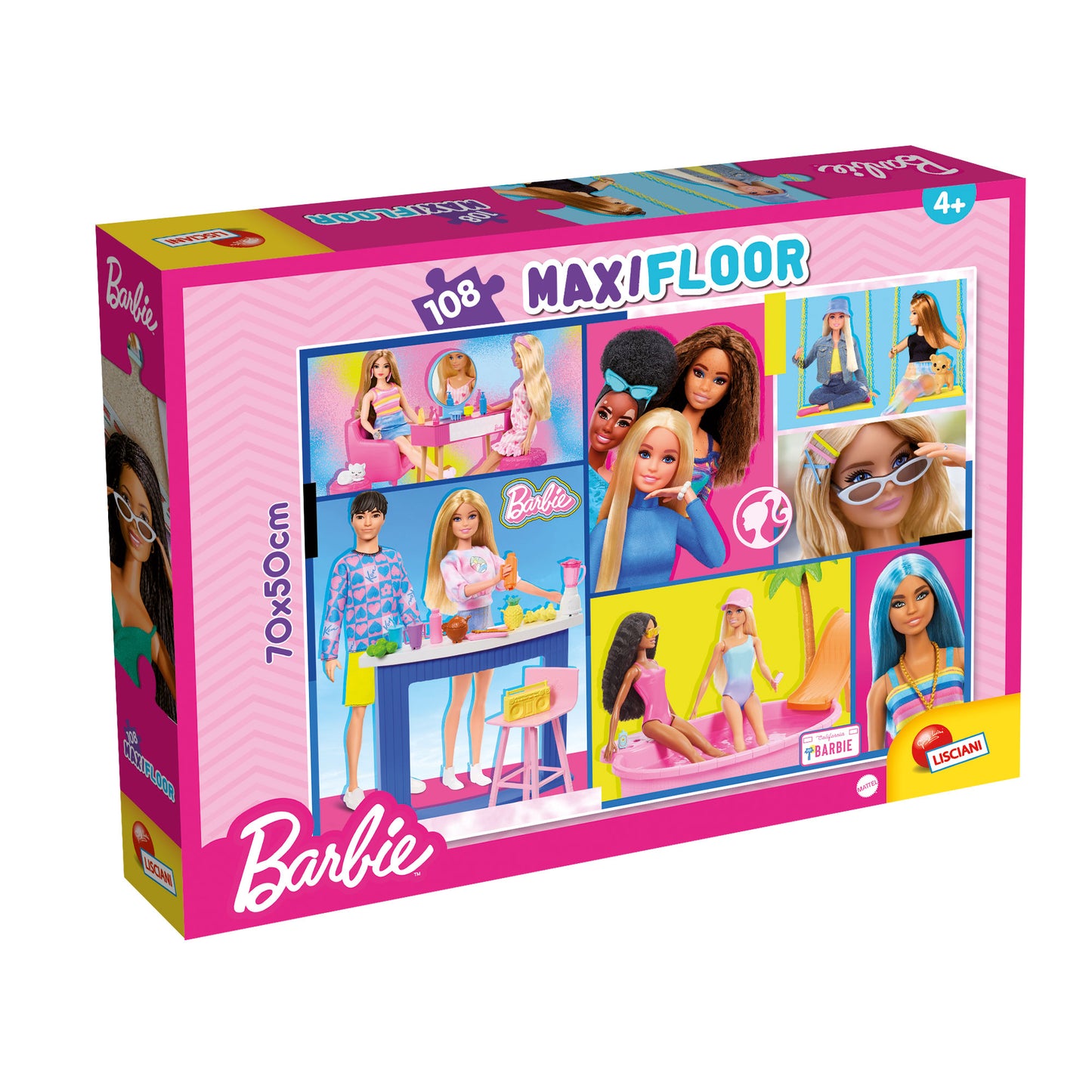 Lisciani Maxi Floor Barbie 108 Piece Puzzle