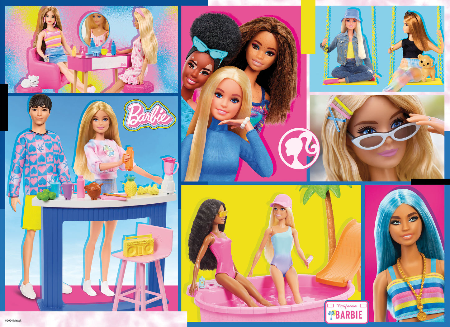 Lisciani Maxi Floor Barbie 108 Piece Puzzle