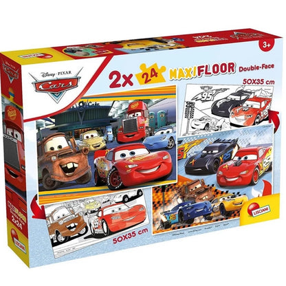 Lisciani Maxi Floor Disney Cars Puzzle  24 pcs 50x35 cm - Wild Willy