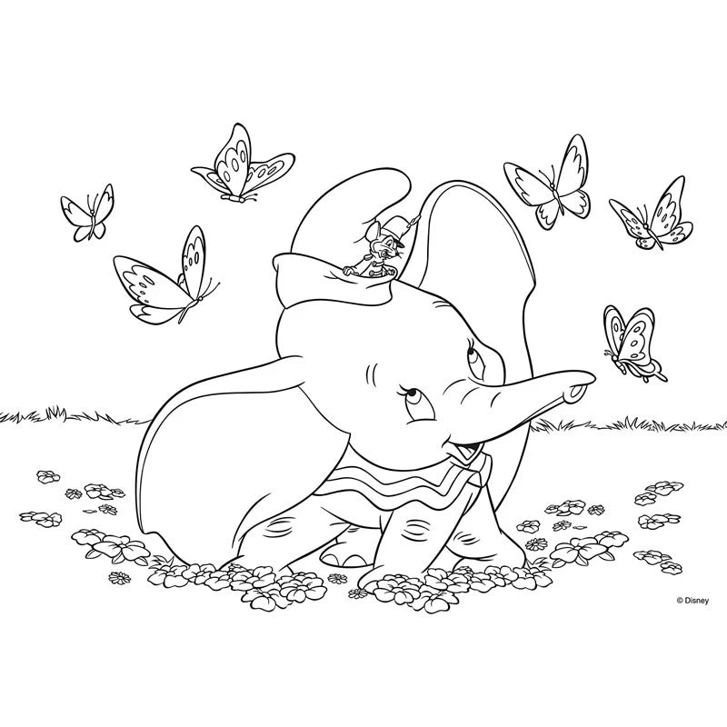 Lisciani Maxi Floor Disney Dumbo Puzzle