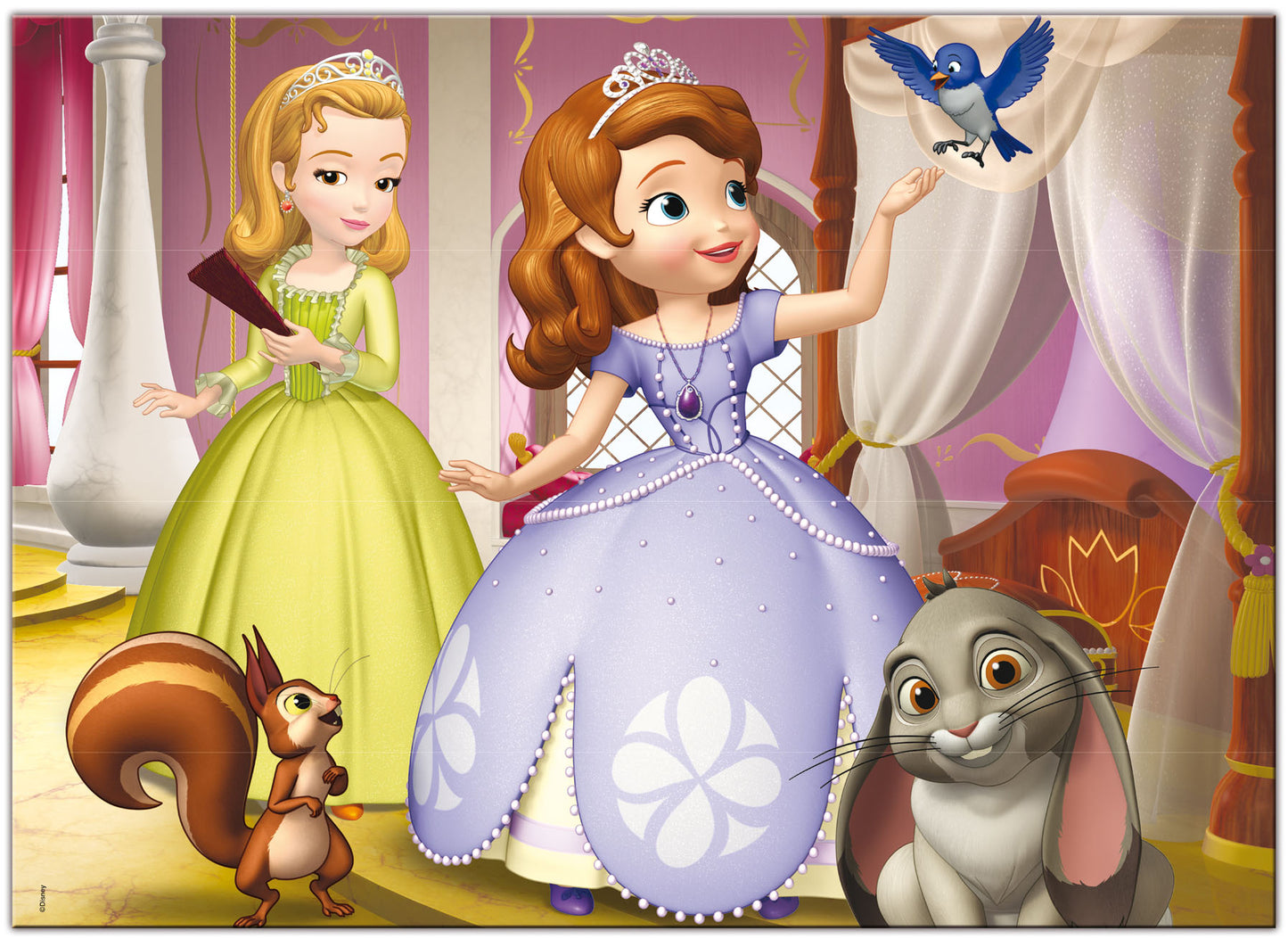 Lisciani Maxi Floor Disney Princess 60-Piece Puzzle