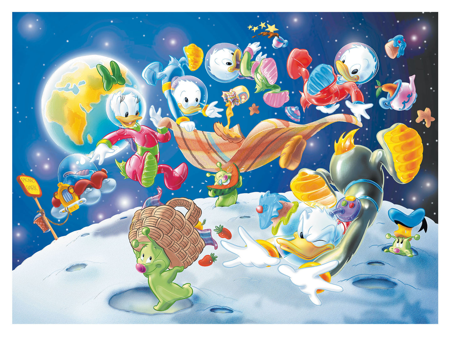 Lisciani Maxi Floor Disney Puzzle 109 pcs