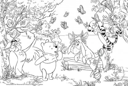 Lisciani Maxi Floor Disney Winnie The Pooh Puzzle 70x50cm