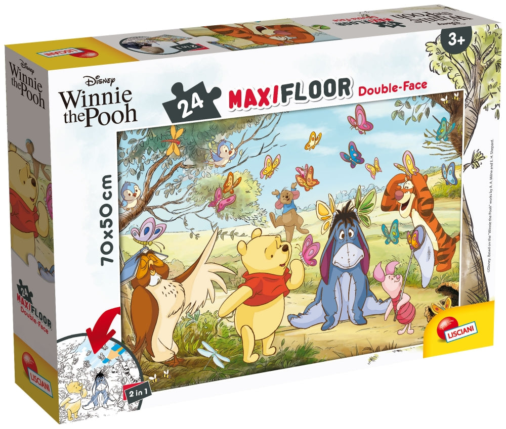 Lisciani Maxi Floor Disney Winnie The Pooh Puzzle 70x50cm