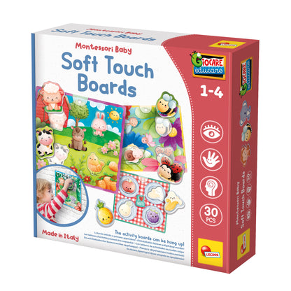 Lisciani Montessori Baby Soft Touch Boards