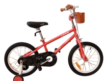 Lotus 16-Inch Kids Bicycle Light Red