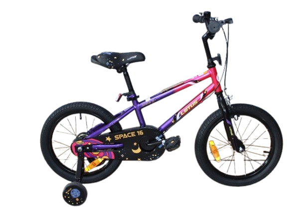 Lotus 16-inch Kids Bicycle Purple