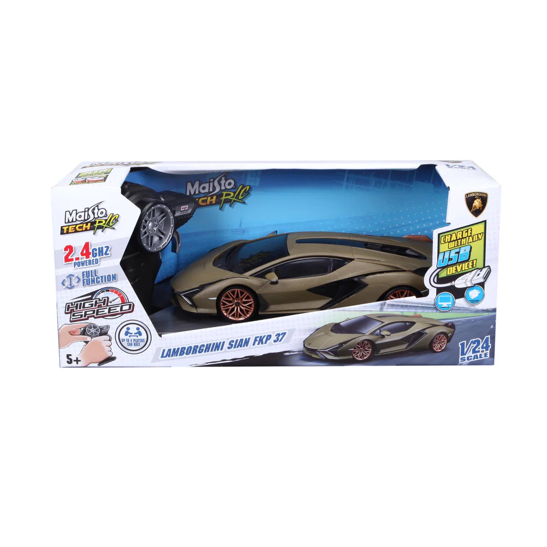 MAISTO Tech Premium Lamborghini SIAN 2.4GHz Remote Control Vehicle