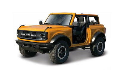 MAISTO Ford Bronco Badlands Doorless Version 1:18 Diecast Model Car - Wild Willy