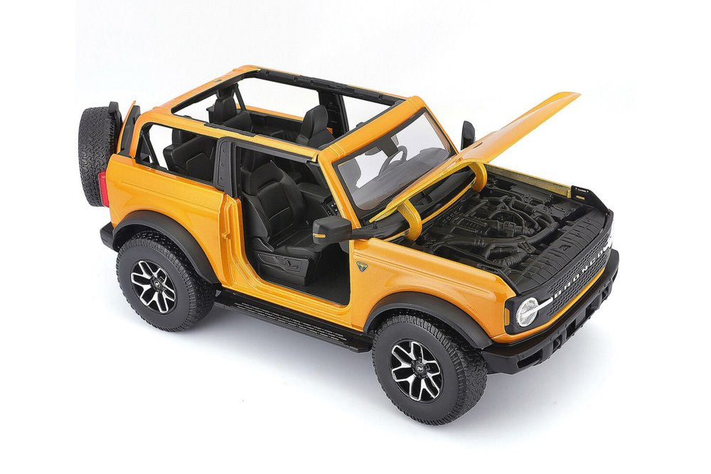 MAISTO Ford Bronco Badlands Doorless Version 1:18 Diecast Model Car - Wild Willy