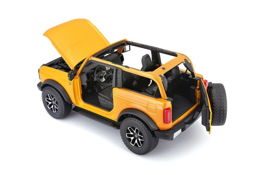 MAISTO Ford Bronco Badlands Doorless Version 1:18 Diecast Model Car - Wild Willy