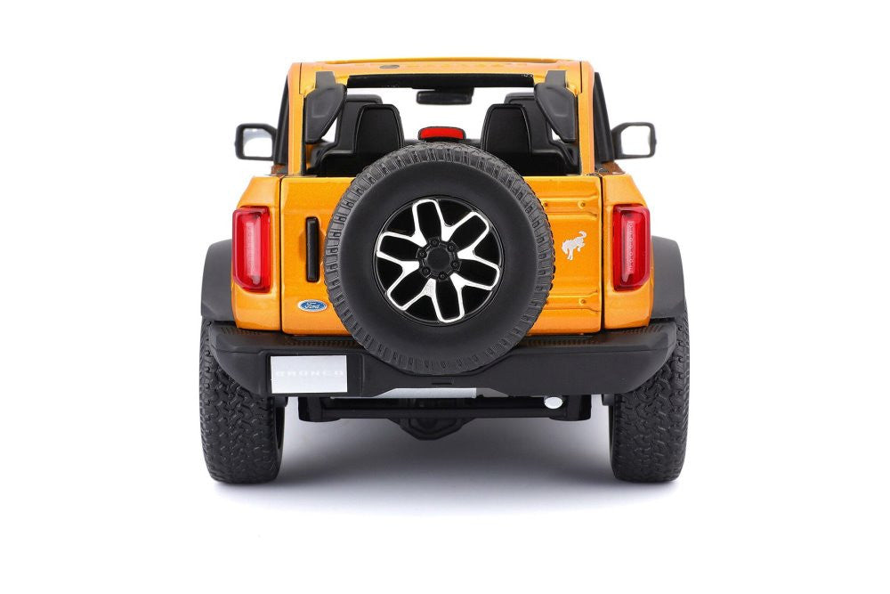 MAISTO Ford Bronco Badlands Doorless Version 1:18 Diecast Model Car - Wild Willy
