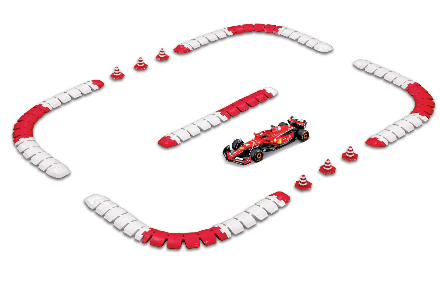 MAISTO Tech Ferrari SF-24 Remote Control  Diecast 1:41 with Track - Wild Willy