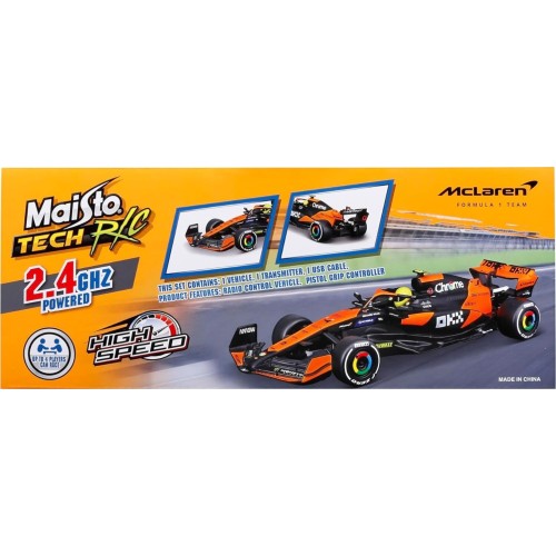 Maisto Tech Remote Control 1:24 F1 MCLAREN MCL38 - Wild Willy