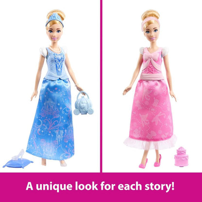MATTEL Disney Princess Cinderella 2-in-1 Stories