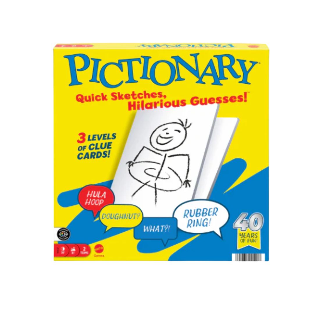 MATTEL Pictionary 3 Levels of Clue Cards