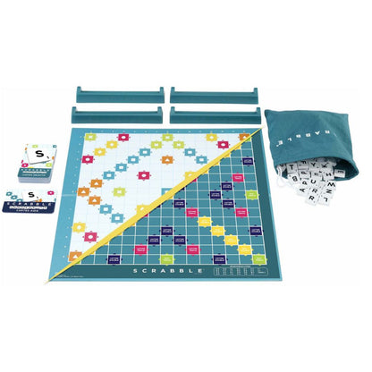 MATTEL Scrabble French 2-in-1 Double-Sided Board Game