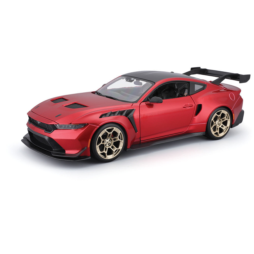 Maisto 1:18 Diecast Model 2025 Ford Mustang GTD Red - Wild Willy