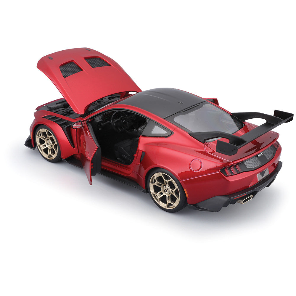 Maisto 1:18 Diecast Model 2025 Ford Mustang GTD Red - Wild Willy