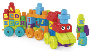 MEGA BLOKS ABC Learning Train Fisher Price 60pcs
