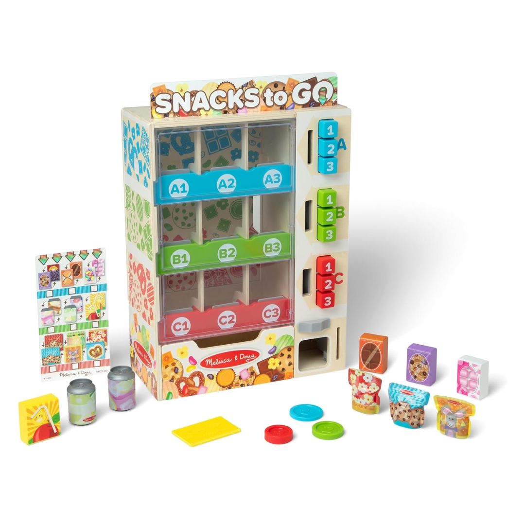 MELISSA & DOUG Vending Machine Play Set