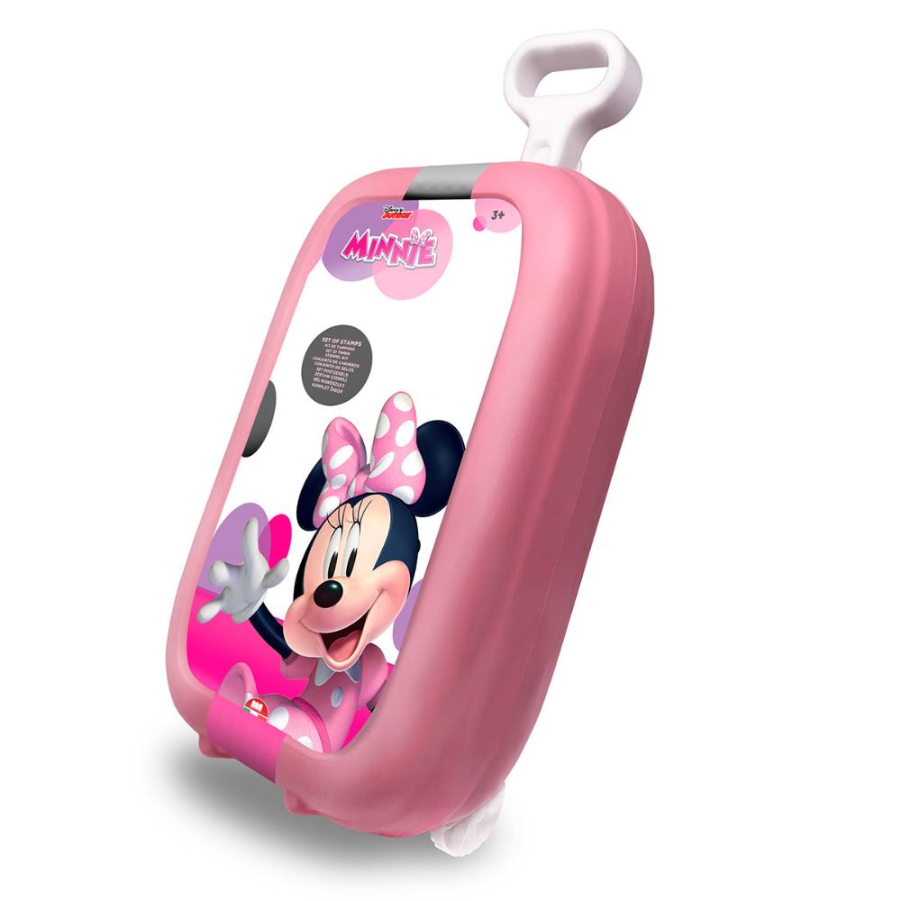 MINNIE Colouring And Stamp Trolley Set