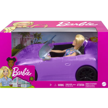 Barbie Doll in a Small Car