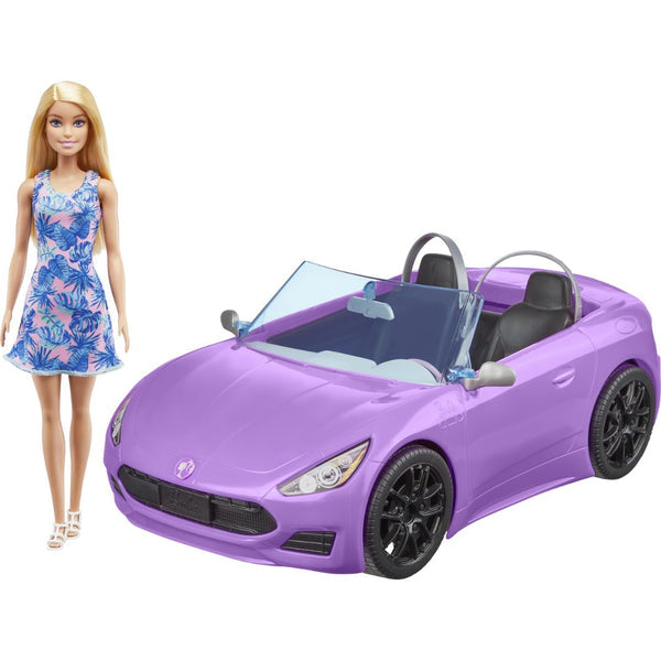 Barbie Doll in a Small Car