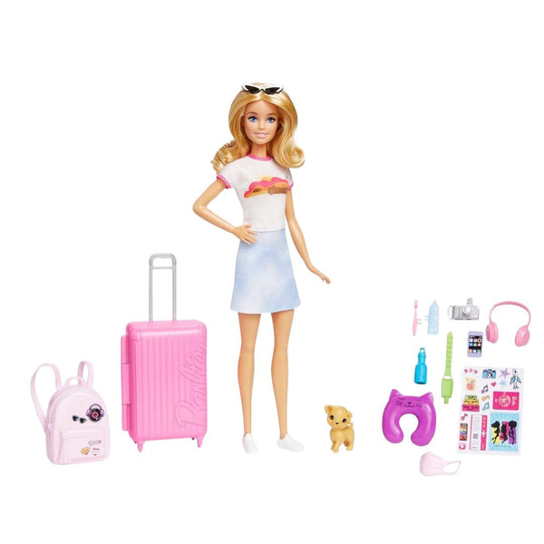 Barbie Travel Doll With Accessories