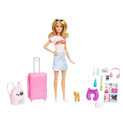 Barbie Travel Doll With Accessories