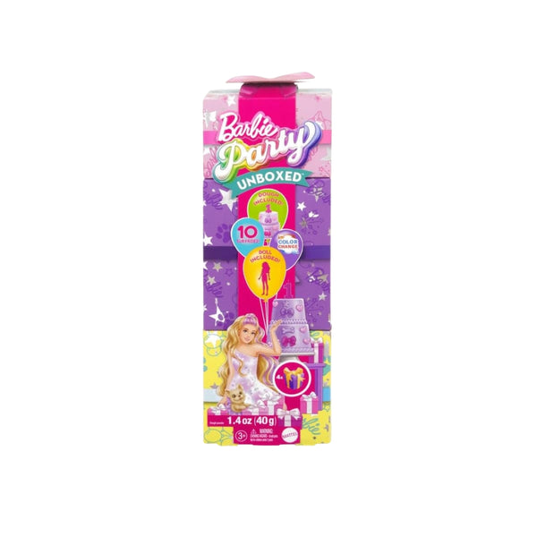 Barbie Party Unboxed Reveal Color Change Doll