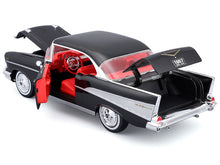 Maisto 1957 Chevrolet Bel Air Coupe - Black