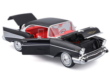 Maisto 1957 Chevrolet Bel Air Coupe - Black