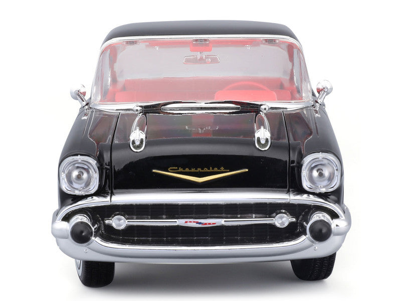 Maisto 1957 Chevrolet Bel Air Coupe - Black