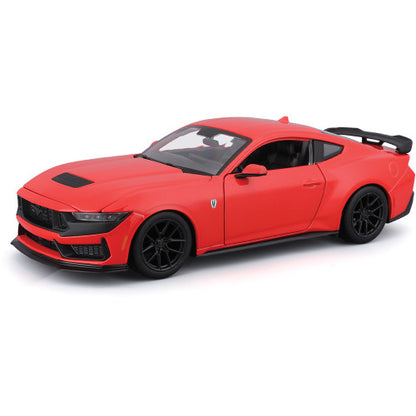 Maisto 2024 Ford Mustang Dark Horse Red - 1:24 Diecast Model Car - Wild Willy