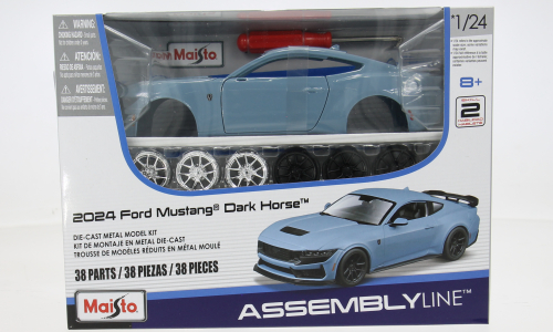 Maisto 2024 Ford Mustang Dark Horse 1:24 Assembly Kit - Wild Willy