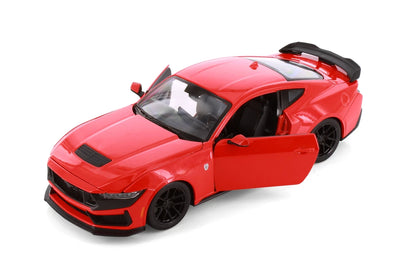 Maisto 2024 Ford Mustang Dark Horse Red - 1:24 Diecast Model Car - Wild Willy