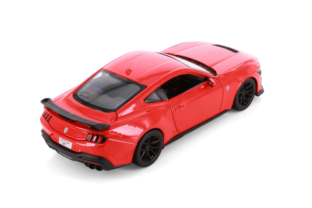 Maisto 2024 Ford Mustang Dark Horse Red - 1:24 Diecast Model Car - Wild Willy